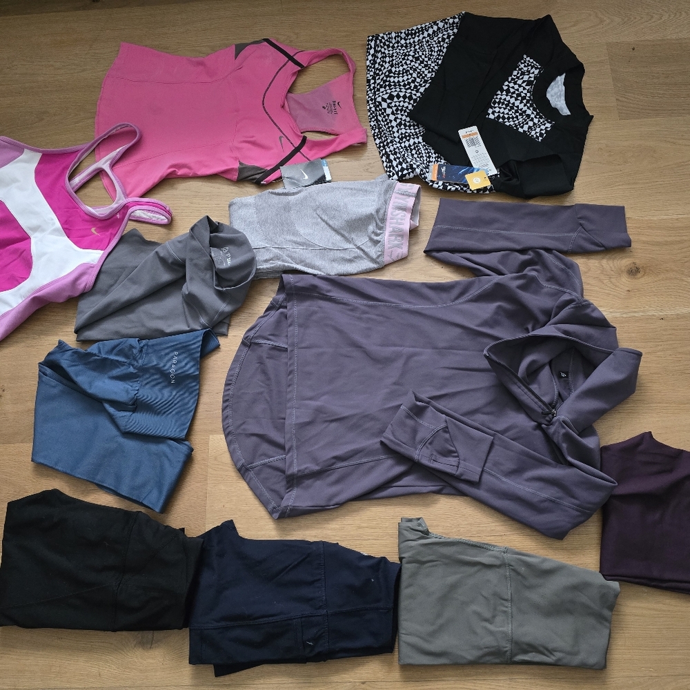 Gimshark ,paragon , p,tula bundles of gym clothes